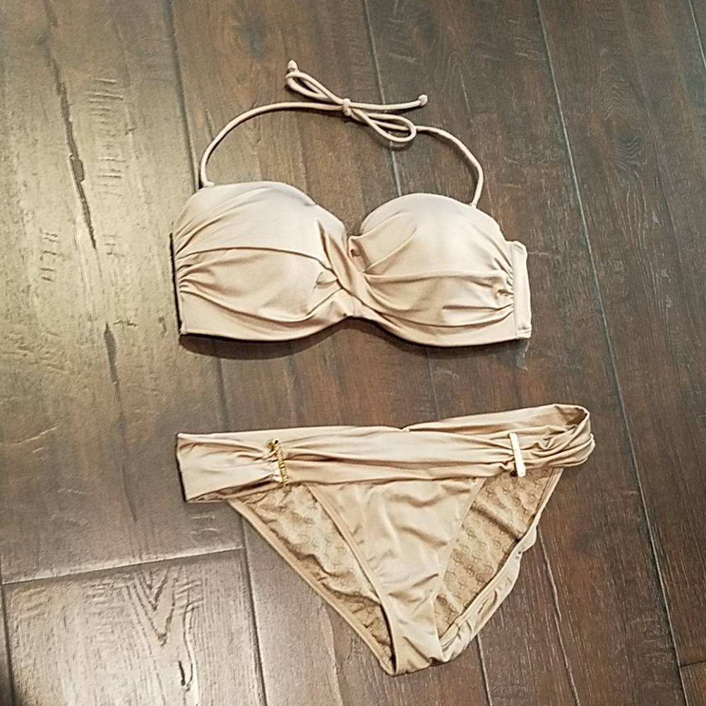 Victoria's secret taupe bikini size m/34D